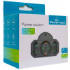 POWERTECH ���������� �������� 1x schuko 2x euro 16A ������ - (PT-817)