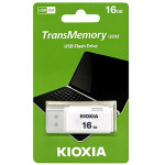 KIOXIA USB 2.0 FLASH STICK 16GB HAYABUSA WHITE U202 - (LU202W016GG4)