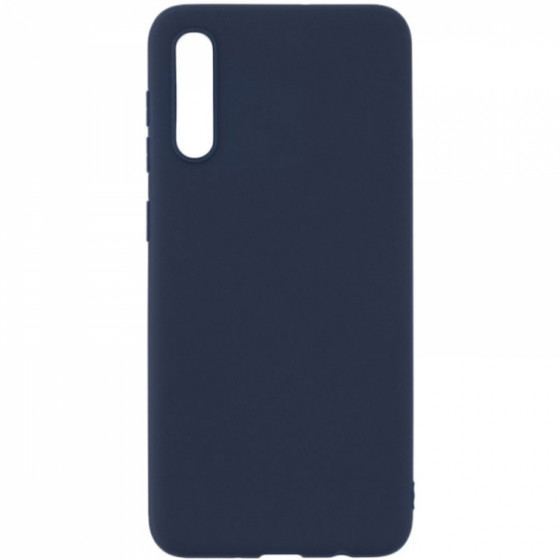 SENSO SOFT TOUCH SAMSUNG A70 blue backcover - (SESTSAMA70BL)