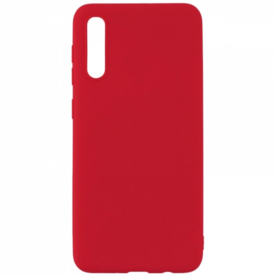 SENSO SOFT TOUCH SAMSUNG A70 red backcover - (SESTSAMA70R)