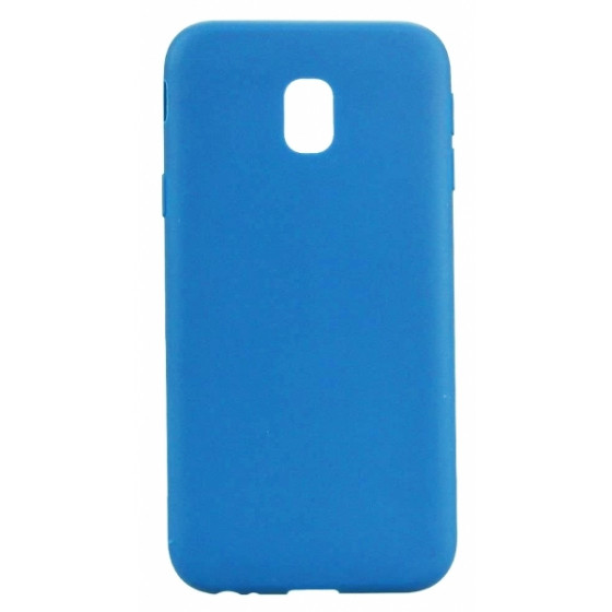 SENSO SOFT TOUCH SAMSUNG J3 2017 light blue backcover - (SESTSAMJ317LBL)