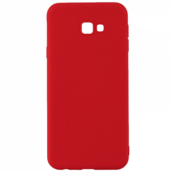 SENSO SOFT TOUCH SAMSUNG J4 PLUS 2018 red backcover - (SESTSAMJ4P18R)