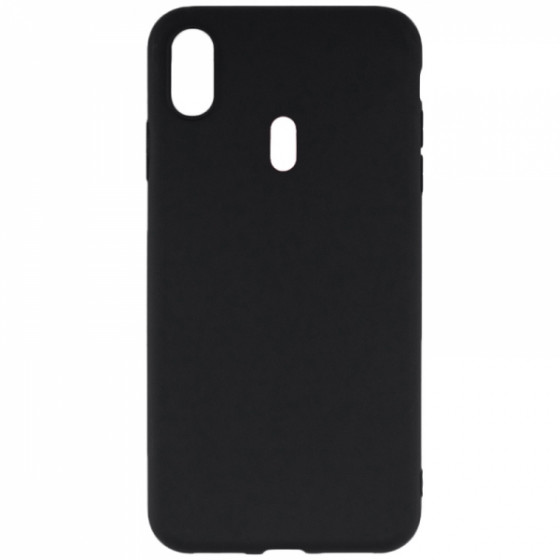 SENSO SOFT TOUCH SAMSUNG M20 black backcover - (SESTSAMM20B)