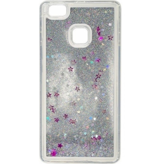 SENSO GLITTER SAND HUAWEI P9 LITE silver backcover - (SGSHUAP9LS)