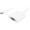 POWERTECH converter USB Type-C �� VGA Full HD ����� - (PTH-034)