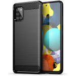 POWERTECH ���� Carbon Flex ��� Samsung A51 5G ����� - (MOB-1543)