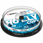 EMTEC DVD+R 4.7GB 16x CAKE BOX 10pcs - (ECOVPR471016CB)