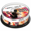 EMTEC CD-R 700MB / 80 MIN 52x SLIM 25pcs CAKE BOX - (ECOC802552CB)