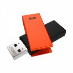 EMTEC ������� ������ 128GB USB 2.0 C352 BRICK orange - (ECMMD128GC352)