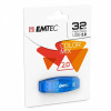 EMTEC ������� ������ 32GB USB 2.0 C410 COLOR blue - (ECMMD32GC410)