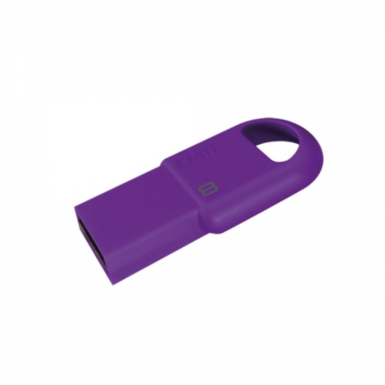 EMTEC ������� ������ 8GB USB 2.0 D252 MINI violet - (ECMMD8GD252)