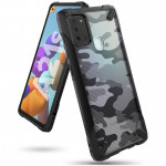 RINGKE FUSION X ��� GALAXY A21S CAMO BLACK - (XDSG0034)