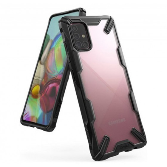 RINGKE FUSION X ��� GALAXY A71 BLACK - (FUSG0039)