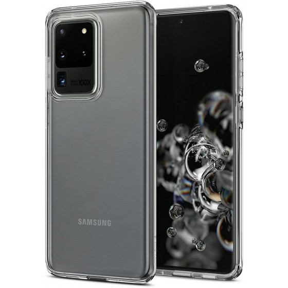 SPIGEN LIQUID CRYSTAL ��� GALAXY S20 ULTRA CRYSTAL CLEAR - (ACS00709)