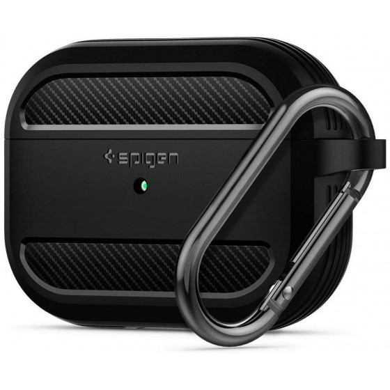 SPIGEN RUGGED ARMOR ��� APPLE AIRPODS PRO MATTE BLACK - (ASD00540)