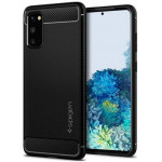 SPIGEN RUGGED ARMOR ��� GALAXY S20 MATTE BLACK - (ACS00790)
