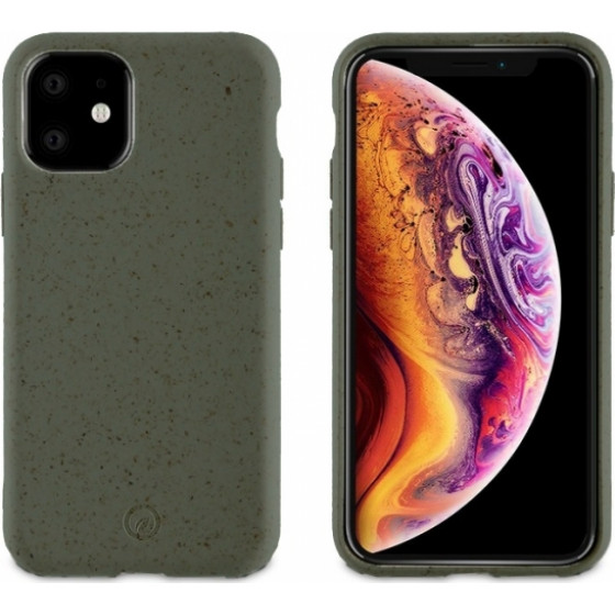 MUVIT BAMBOOTEK IPHONE 11 moss green backcover - (MCBKC0003)