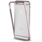 MUVIT BUMPER AND BACK FILM IPHONE 7 / 8 / SE (2020) rose gold backcover - (MUBUM0008)