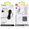 MUVIT CABLE HOLDER SPOOL SILICON 2pcs black white - (MUGOO0018)