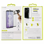 MUVIT CRYSTAL SAMSUNG S9 PLUS BACKCOVER + TEMPERED GLASS - (MUPAK0382)