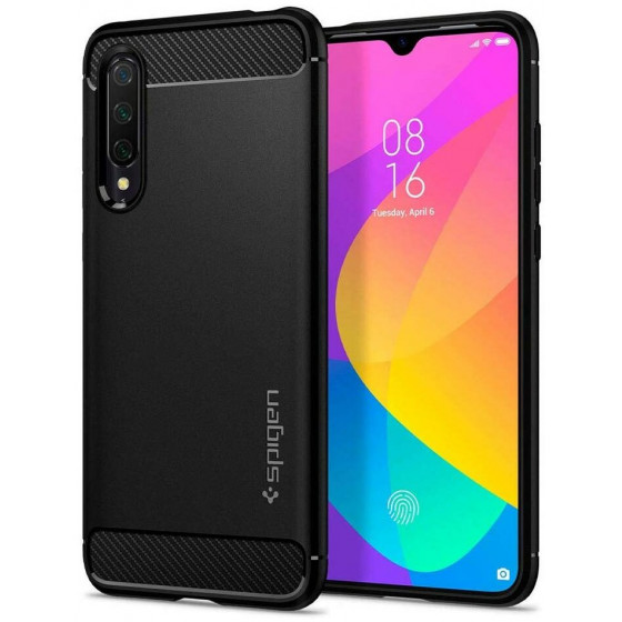 SPIGEN RUGGED ARMOR XIAOMI MI 9 LITE MATTE BLACK - (S52CS26400)