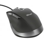 TRUST Fyda Wired Comfort Mouse Black - (23808)