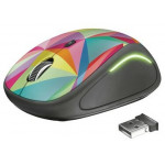 TRUST Yvi FX Wireless Mouse geometrics - (22337)