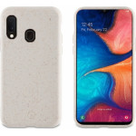 MUVIT BAMBOOTEK SAMSUNG A20e cotton white backcover - (MCBKC0017)