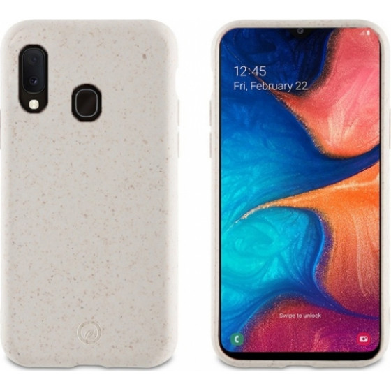 MUVIT BAMBOOTEK SAMSUNG A20e cotton white backcover - (MCBKC0017)