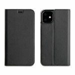 MUVIT LEATHER STAND BOOK APPLE IPHONE 11 black - (MUFLS0291)