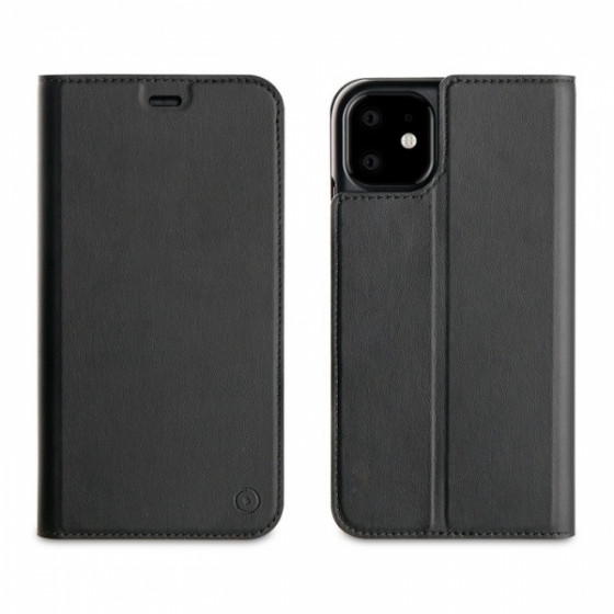 MUVIT LEATHER STAND BOOK APPLE IPHONE 11 black - (MUFLS0291)