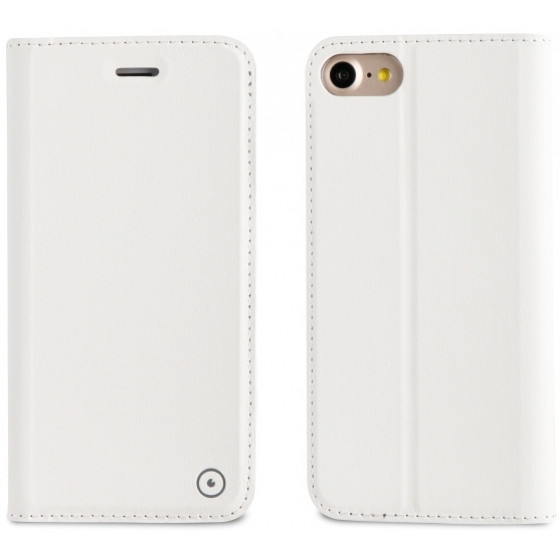 MUVIT LEATHER STAND BOOK APPLE IPHONE 7 / 8 / SE 2020 white - (MUFLS0046)