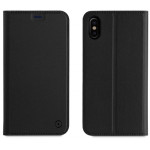 MUVIT LEATHER STAND BOOK APPLE IPHONE X XS black - (MUFLS0128)