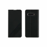 MUVIT LEATHER STAND BOOK GRAPHIC SAMSUNG S10 PLUS black - (MUFLS0268)
