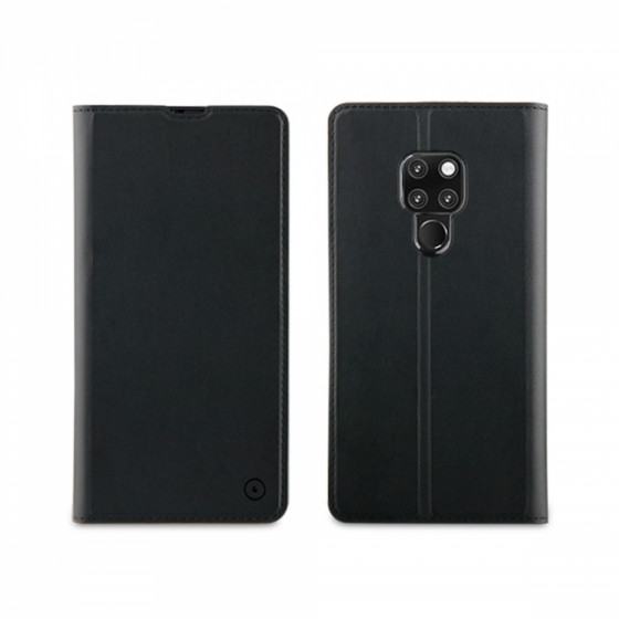 MUVIT LEATHER STAND BOOK HUAWEI MATE 20 black - (MUFLS0244)