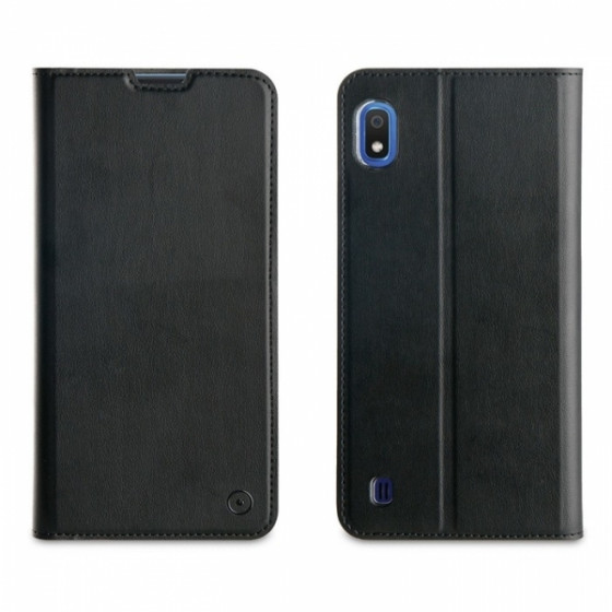 MUVIT LEATHER STAND BOOK SAMSUNG A10 black - (MUFLS0281)