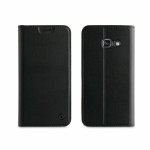 MUVIT LEATHER STAND BOOK SAMSUNG A3 2017 black - (MUFLS0078)