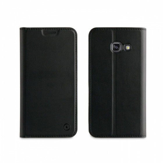 MUVIT LEATHER STAND BOOK SAMSUNG A3 2017 black - (MUFLS0078)