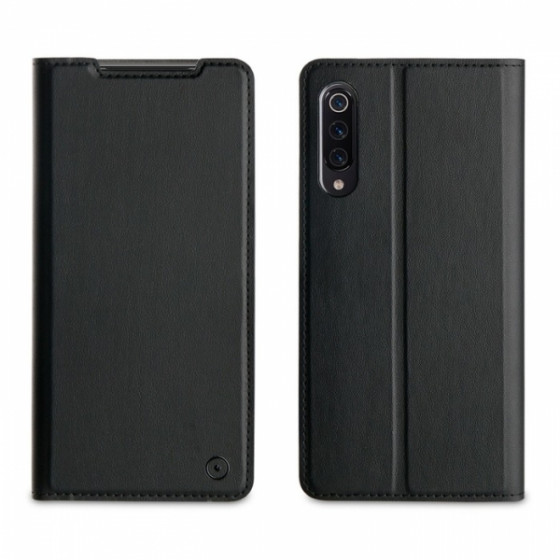 MUVIT LEATHER STAND BOOK XIAOMI Mi 9 black - (MUFLS0273)