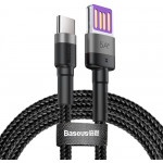 BASEUS ������� USB �� USB Type-C 5A 40W double-sided 1m - (CATKLF-PG1)