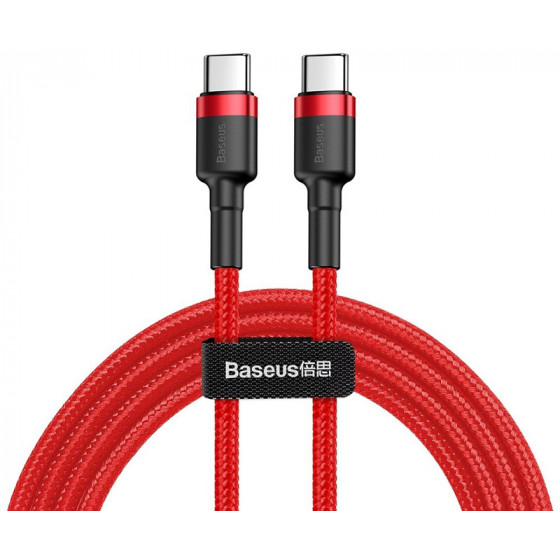 BASEUS ������� USB Type-C 3A 60W PD2.0 1m ������� - (CATKLF-G09)