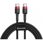 BASEUS ������� USB Type-C 3A 60W PD2.0 1m �����-������� - (CATKLF-G91)