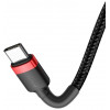 BASEUS ������� USB Type-C 3A 60W PD2.0 1m �����-������� - (CATKLF-G91)