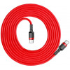 BASEUS ������� USB Type-C 3A 60W PD2.0 2m ������� - (CATKLF-H09)