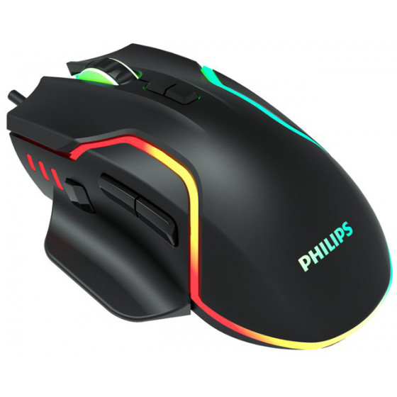 PHILIPS gaming ������� ��������� 2400DPI 8 ������� ����� - (SPK9525)