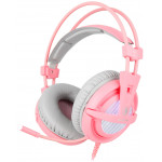 SADES Gaming Headset A6 multiplatform USB LED ��� - (SA-A6-PK)