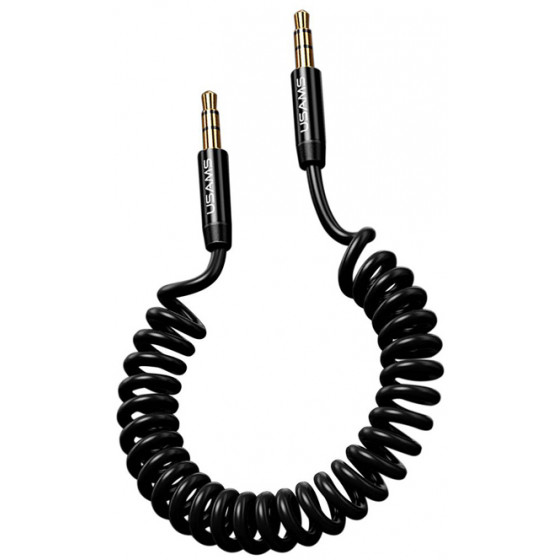 USAMS ������� Jack 3.5mm SJ256 Hi-Fi stereo 1.2m ����� - (SJ256YP01)