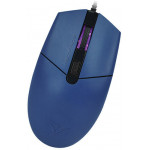 ALCATROZ WIRED HIGH SPEED BLUE RAY 4 BUTTON MOUSE ASIC PRO 8 BLUE - (ASIC8BLU)