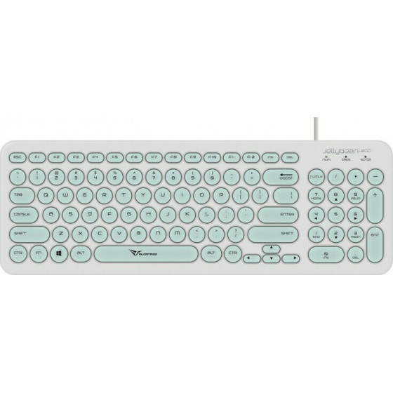 ALCATROZ WIRELESS KEYBOARD JELLYBEAN A200 W.MINT - (A200WM)