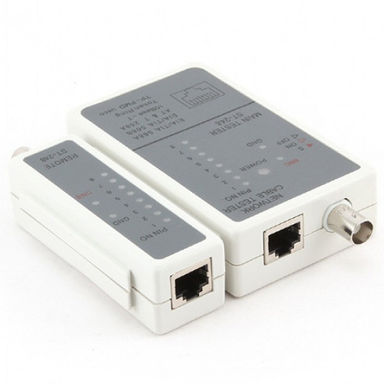 CABLEXPERT CABLE TESTER FOR RJ-45 AND RG-58 CABLES - (NCT-1)